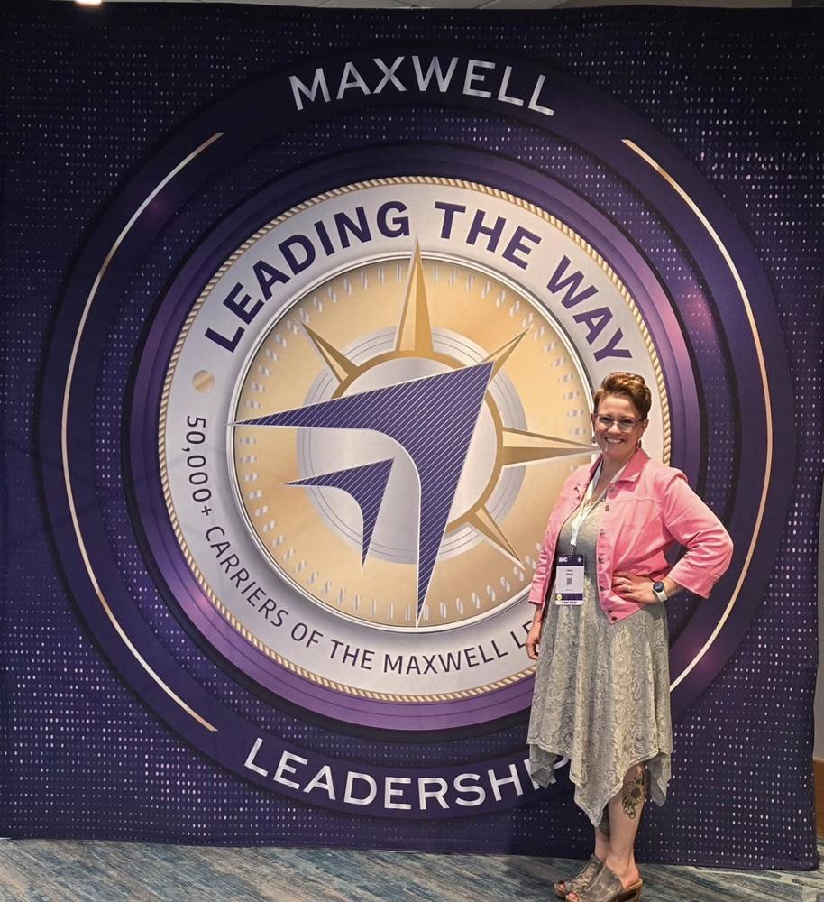 Candy at the Maxwell Leadership International Maxwell Conference