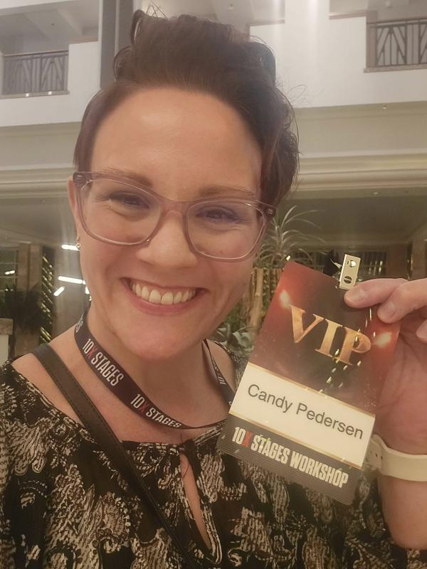 Candy at 10X Stages Workshop